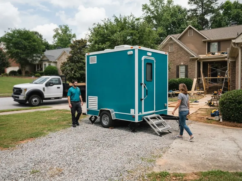 Luxury Restroom Trailers in Hoschton, GA